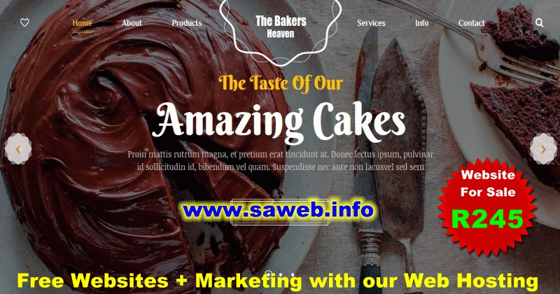 Bakery Webstie